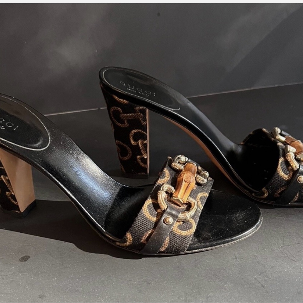 Gucci Horse-bit Black and Brown Heeled Mules
MAKE ME AN OFFER